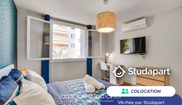 Colocation étudiante T4 &agrave; Cannes (06400)