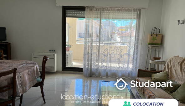 Colocation étudiante Studio &agrave; Cannes (06400)