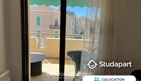 Colocation étudiante Studio &agrave; Cannes (06400)