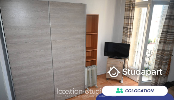 Colocation étudiante Studio &agrave; Cannes (06400)
