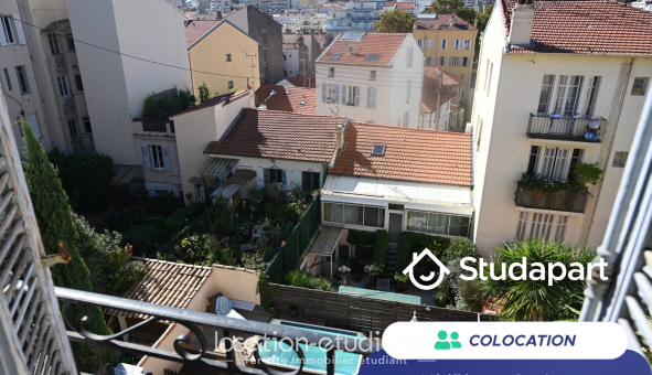 Colocation étudiante Studio &agrave; Cannes (06400)