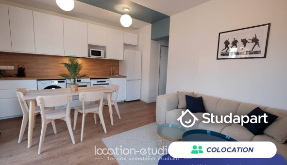 Colocation étudiante Studio &agrave; Cannes (06400)