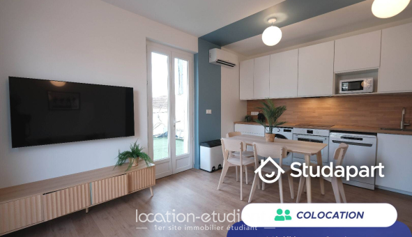 Colocation étudiante Studio &agrave; Cannes (06400)