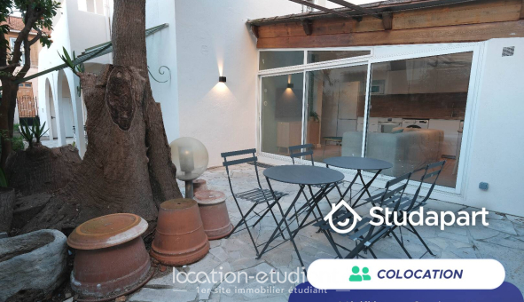 Colocation étudiante Studio &agrave; Cannes (06400)