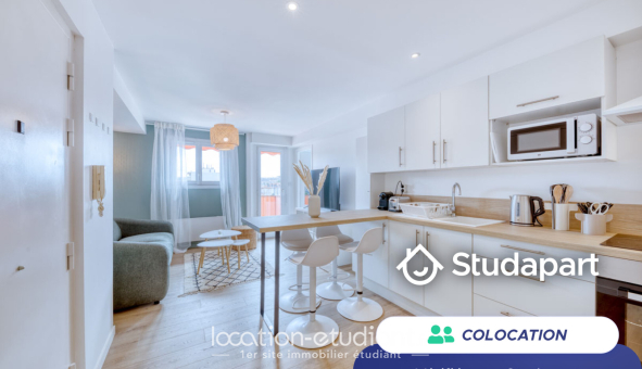 Colocation étudiante T4 &agrave; Cannes (06400)