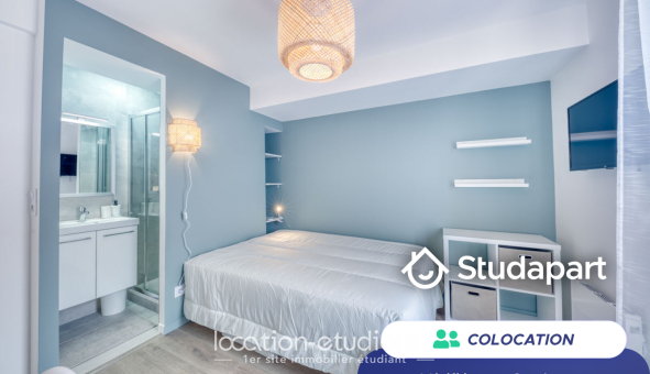 Colocation étudiante T4 &agrave; Cannes (06400)