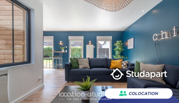 Colocation étudiante Studio &agrave; Capinghem (59160)