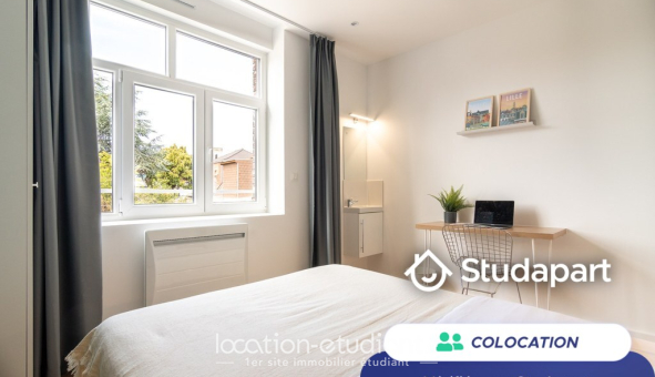 Colocation étudiante Studio &agrave; Capinghem (59160)