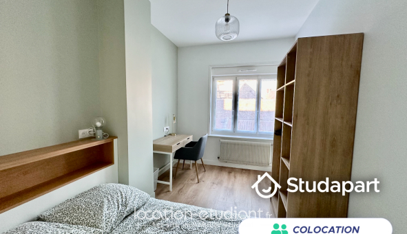 Colocation étudiante Studio &agrave; Capinghem (59160)