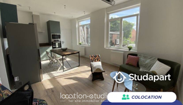 Colocation étudiante Studio &agrave; Capinghem (59160)