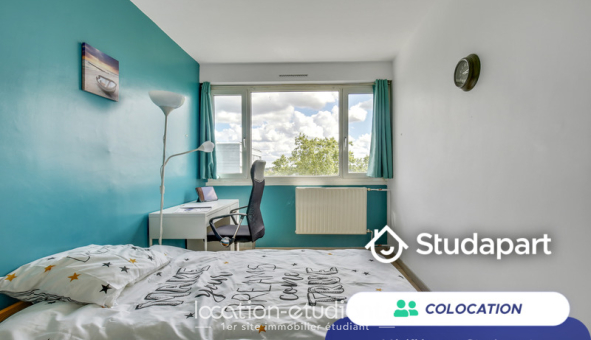 Colocation étudiante T4 &agrave; Cergy (95000)