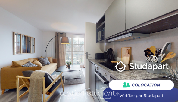Colocation étudiante Studio &agrave; Cergy (95000)