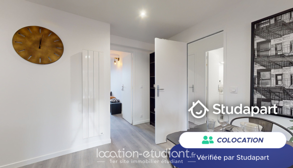 Colocation étudiante Studio &agrave; Cergy (95000)