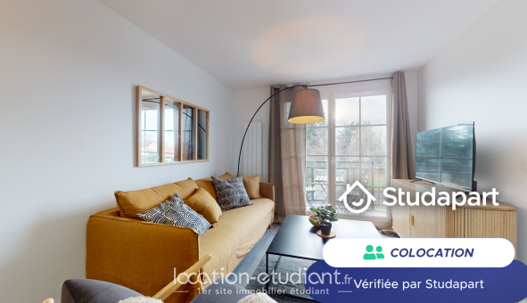 Colocation étudiante Studio &agrave; Cergy (95000)