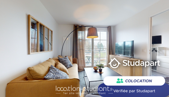 Colocation étudiante Studio &agrave; Cergy (95000)