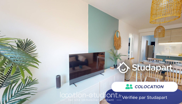 Colocation étudiante Studio &agrave; Cergy (95000)