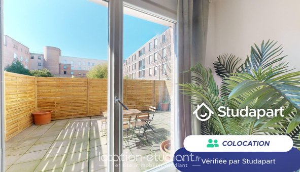 Colocation étudiante Studio &agrave; Cergy (95000)