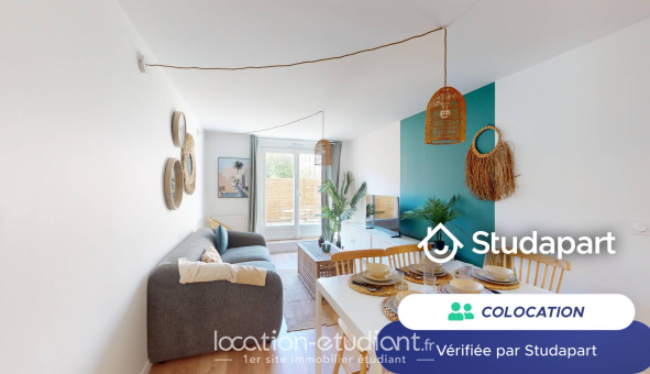 Colocation étudiante Studio &agrave; Cergy (95000)