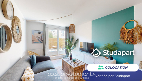 Colocation étudiante Studio &agrave; Cergy (95000)