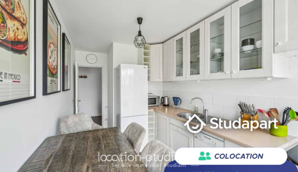 Colocation étudiante Studio &agrave; Cergy (95000)