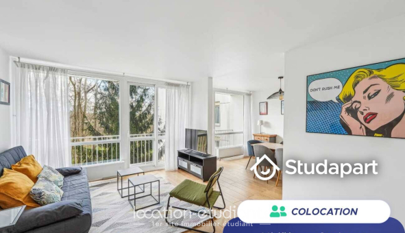 Colocation étudiante Studio &agrave; Cergy (95000)