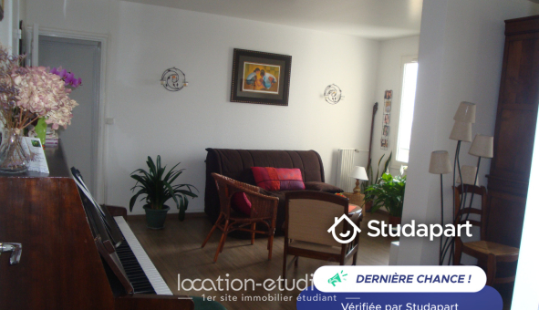 Colocation étudiante Studio &agrave; Cergy (95000)