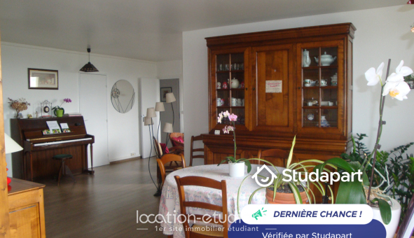 Colocation étudiante Studio &agrave; Cergy (95000)