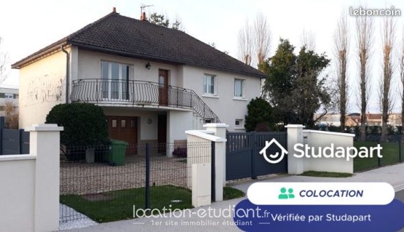 Colocation étudiante Studio &agrave; Chambray lès Tours (37170)