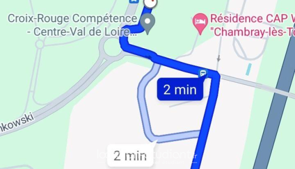 Colocation étudiante Studio &agrave; Chambray lès Tours (37170)