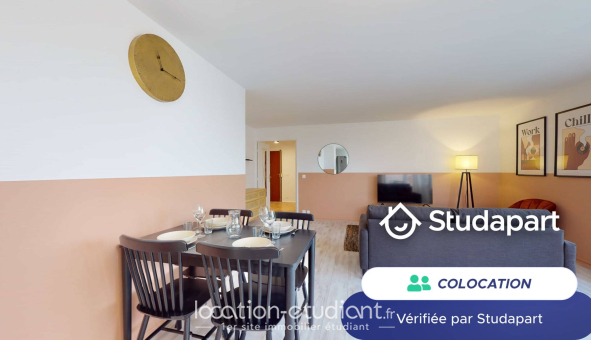 Colocation étudiante T5 &agrave; Champs sur Marne (77420)