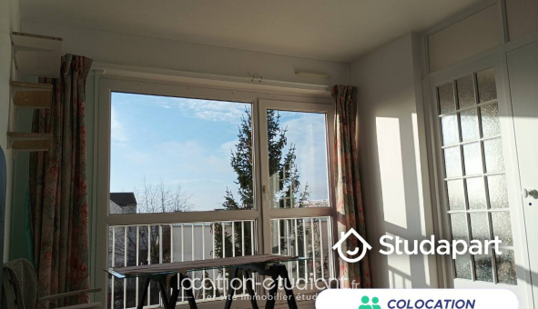 Colocation étudiante Studio &agrave; Chartres (28000)
