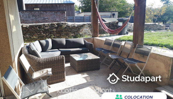 Colocation étudiante Studio &agrave; Châteaubourg (35220)
