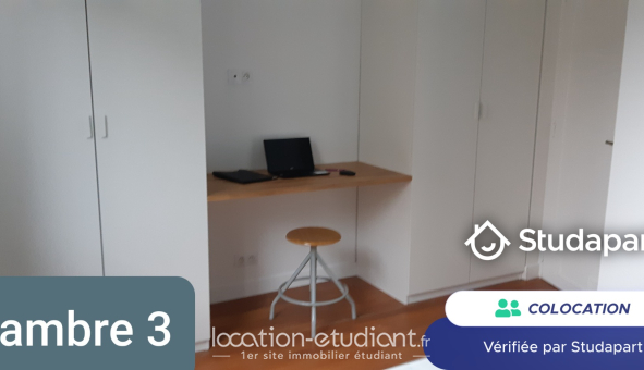 Colocation étudiante T4 &agrave; Chelles (77500)