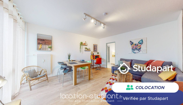 Colocation étudiante Studio &agrave; Chieulles (57070)