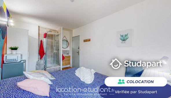 Colocation étudiante Studio &agrave; Chieulles (57070)