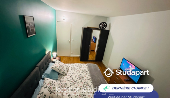 Colocation étudiante Studio &agrave; Choisy le Roi (94600)