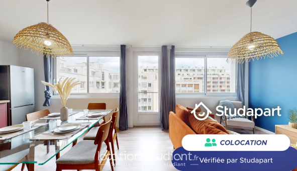 Colocation étudiante Studio &agrave; Clermont Ferrand (63000)