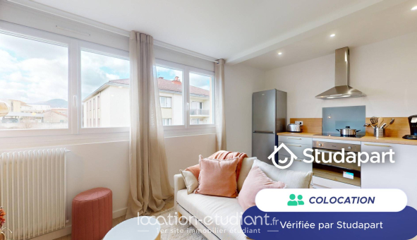 Colocation étudiante Studio &agrave; Clermont Ferrand (63000)
