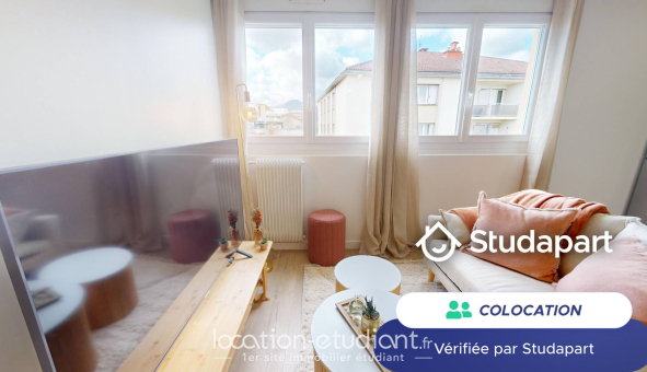 Colocation étudiante Studio &agrave; Clermont Ferrand (63000)