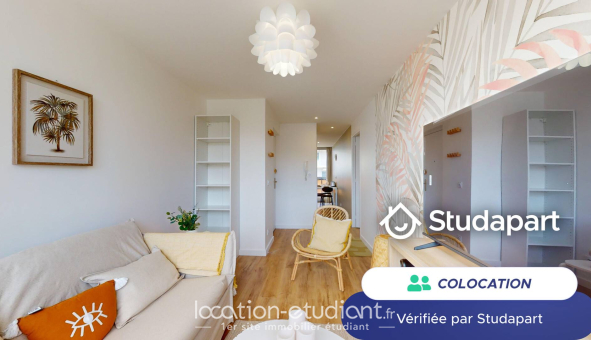 Colocation étudiante Studio &agrave; Clermont Ferrand (63000)