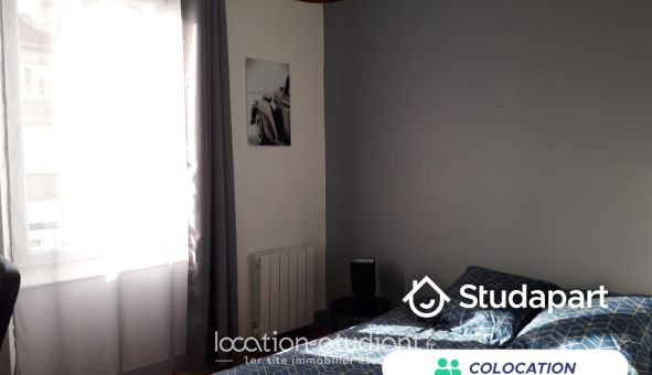 Colocation étudiante T4 &agrave; Clermont Ferrand (63000)