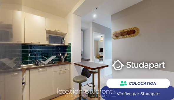 Colocation étudiante Studio &agrave; Clermont Ferrand (63000)