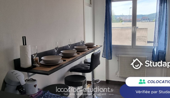 Colocation étudiante Studio &agrave; Clermont Ferrand (63000)