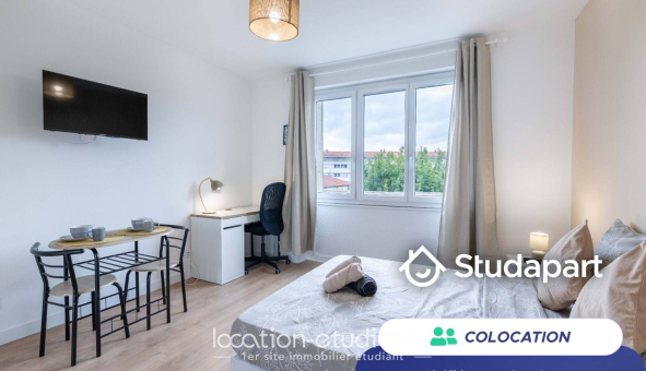 Colocation étudiante Studio &agrave; Clermont Ferrand (63000)