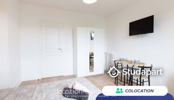 Colocation étudiante Studio &agrave; Clermont Ferrand (63000)