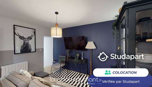 Colocation étudiante T4 &agrave; Clermont Ferrand (63000)