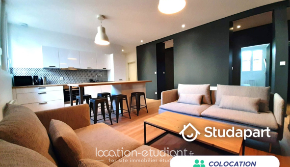 Colocation étudiante T4 &agrave; Clermont Ferrand (63000)