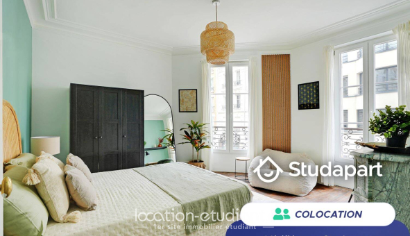 Colocation étudiante Studio &agrave; Clichy (92110)