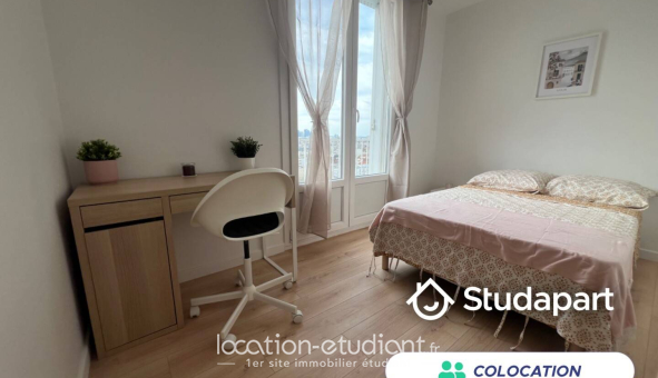 Colocation étudiante Studio &agrave; Clichy (92110)