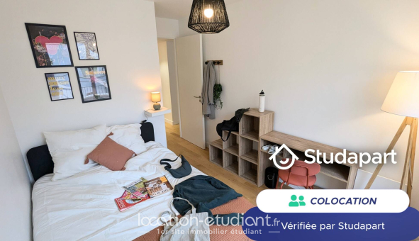 Colocation étudiante Studio &agrave; Clichy (92110)